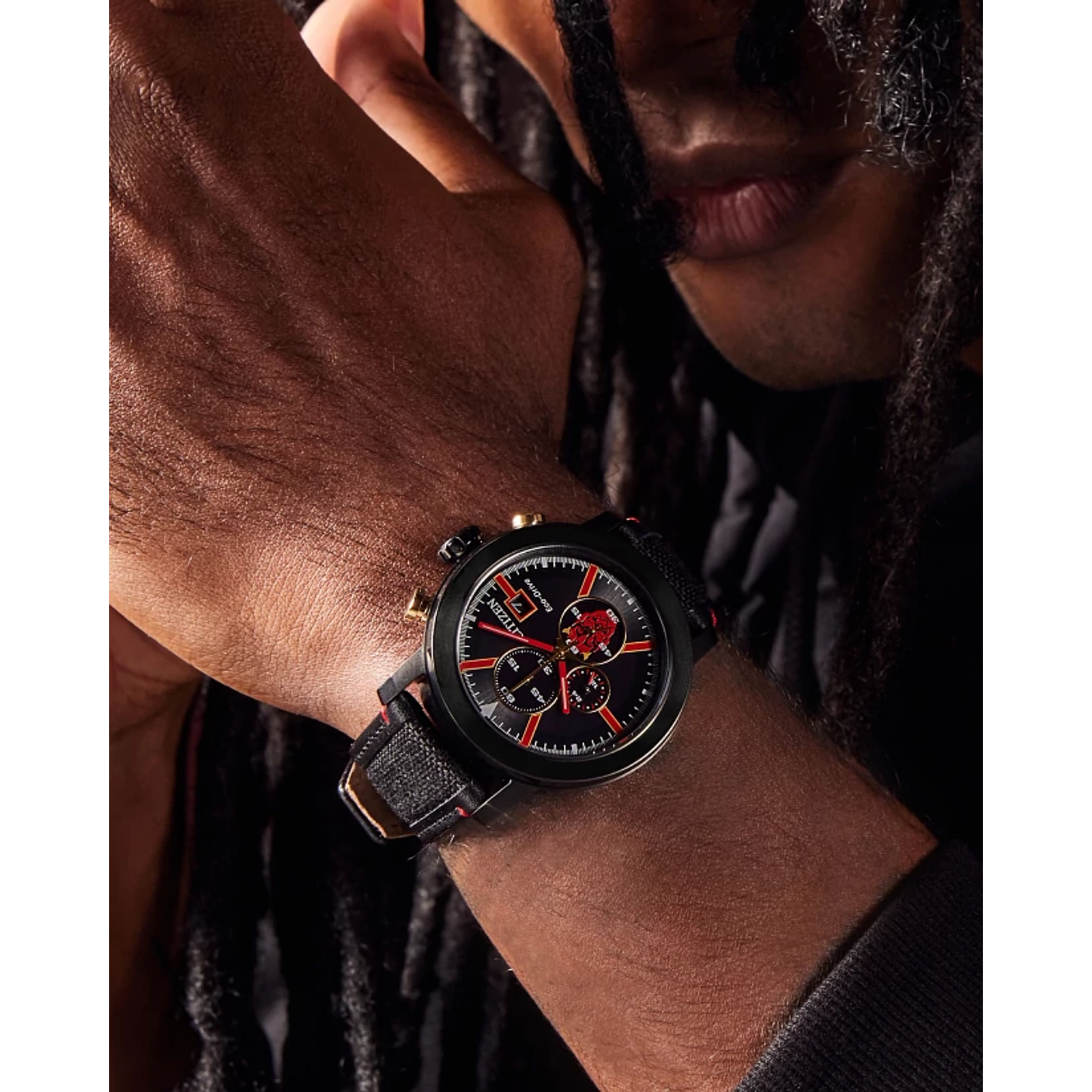 Reloj Citizen Darth Maul negro edición especial Star Wars para caballero con Eco-Drive | Elegancia Relojeria